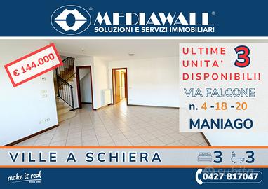 Villa a schiera a Maniago