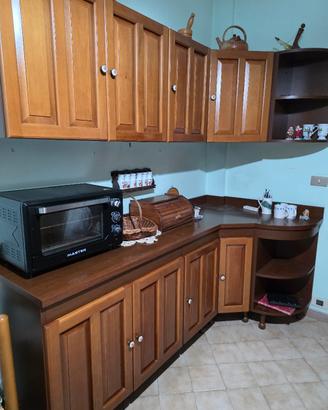 cucina americana in legno 