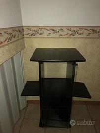 Mobiletto porta TV / Hi-Fi nero