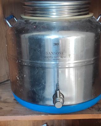 Fusti inox 18/10 da 30 litri Cordivari e Sansone