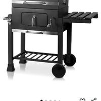 BARBECUE BBQ a carbonella rettangolare 