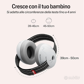 cuffie antirumore per neonati e bambini piccoli