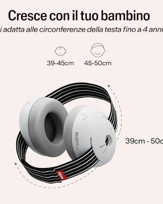 cuffie antirumore per neonati e bambini piccoli