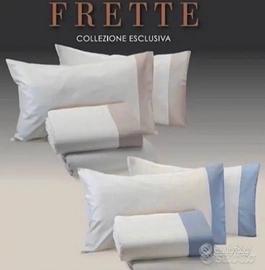 completo letto Frette nuovo cotone percalle