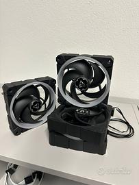 5 ventole artic 120mm usate a-rgb