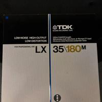 TDK LX 35/180M 3600 ft - SOUND RECORDING TAPE