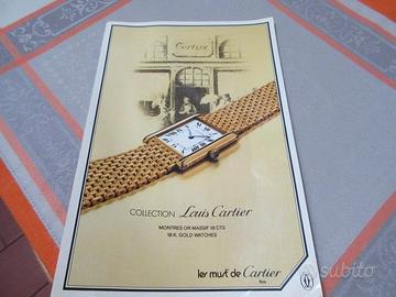 Catalogo CARTIER anni 80