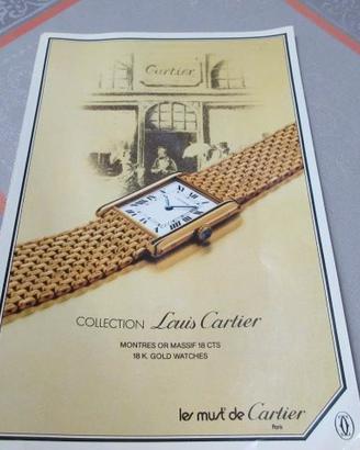 Catalogo CARTIER anni 80