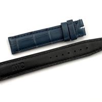 Cinturino IWC Vero Alligatore Blu jeans 17/16 mm