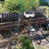 Rastrellone fieno anni '70