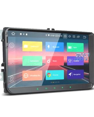 RADIO GPS ANDROID 12 PER VOLKSWAGEN VW SEAT SKODA 