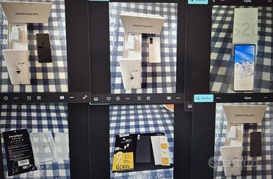 SAMSUNG S20 FE 128 GB COVER VETRINI MIC USB 64GB