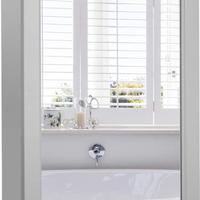 NUOVO Armadietto da Bagno con Specchiera, Specchio