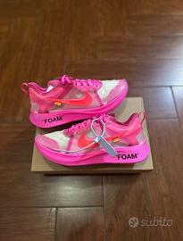 Nike zoom fly X off white pink
