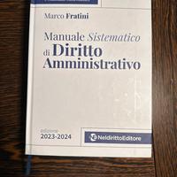 Manuale sistematico di diritto amministrativo