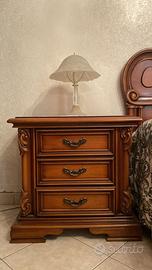 2 Comodini legno massello