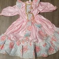 vestito carnevale bambina principessa 