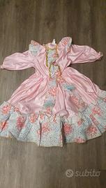 vestito carnevale bambina principessa 