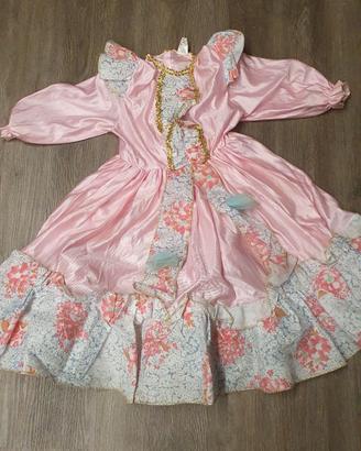 vestito carnevale bambina principessa 