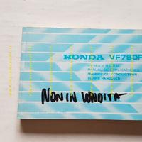 Honda VF 750 F 1982 manuale uso INGLESE originale