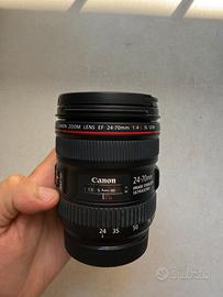 Canon EF 24-70mm f/4 L IS USM Macro+paraluce
