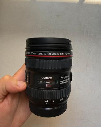 Canon EF 24-70mm f/4 L IS USM Macro+paraluce