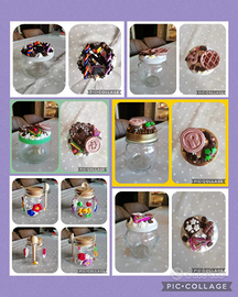 Oggetti decorati con il fimo