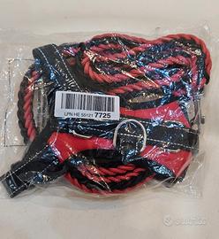 Guinzaglio con pettorina per cani XS