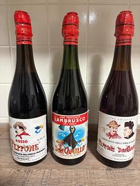 3 Bottiglie Vino