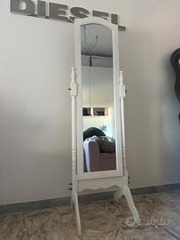 Specchio da terra stile  shabby chic