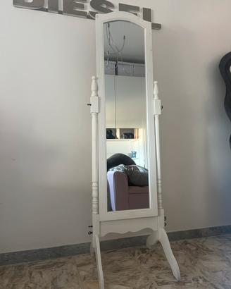 Specchio da terra stile  shabby chic