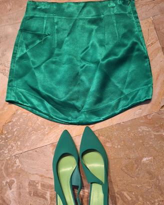 Set scarpe + minigonna coordinati Zara
