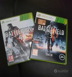giochi Xbox Battlefield 3 e 4