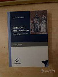 Manuale di diritto privato-Paradiso