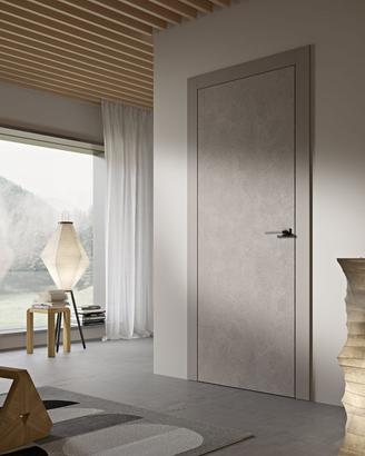 PORTE INTERNE IN LEGNO LAMINATO COLORE CEMENTO