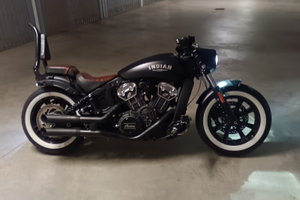 Indian scout bobber