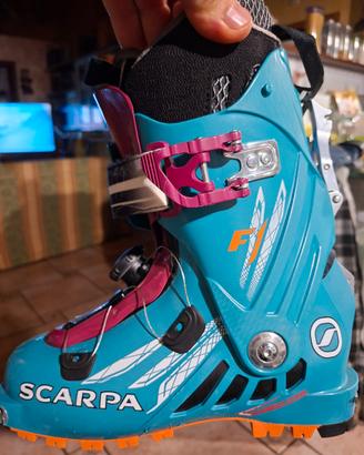 scarpone scialpinismo f1 scarpa....
