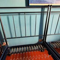 LETTI SINGOLI ferro battuto con doghe ENNEREV