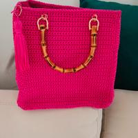 borsa fucsia 