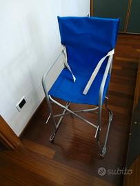 seggiolone pieghevole per bambini