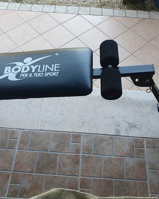 palestra panca addominali