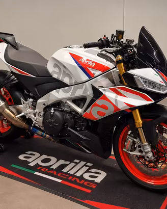 APRILIA TUONO V4 Factory – Speed White  – 3.984 KM