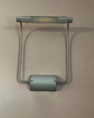 5 lampade applique satinate, minimal industriale