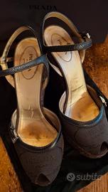 Scarpe donna Prada marroni 37.5