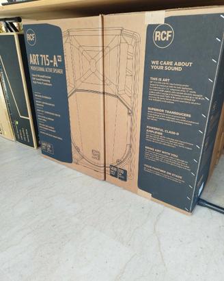 Cassa Attiva RCF Art 715A MK5 15" 1400W (NUOVA)