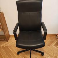 Ikea MILLBERGET Sedia girevole, Murum nero