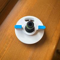 Tappo con attacco rapido per carico acqua camper