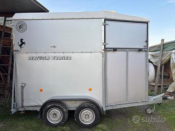 Trailer cavalli Bertuola un posto e mezzo