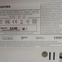 TV LCD Toshiba dolby 32 pollici col. Bianco