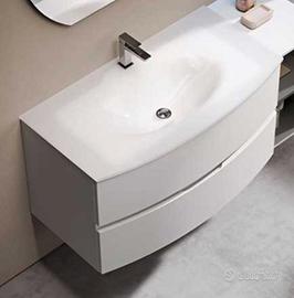 Mobile Bagno  Sospeso o supporto
 Base 2 cassetti 